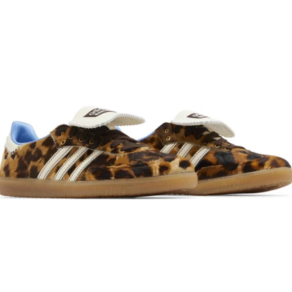 Adidas Wales Bonner NEW with tags size 8 Men’s Leopard Sneakers